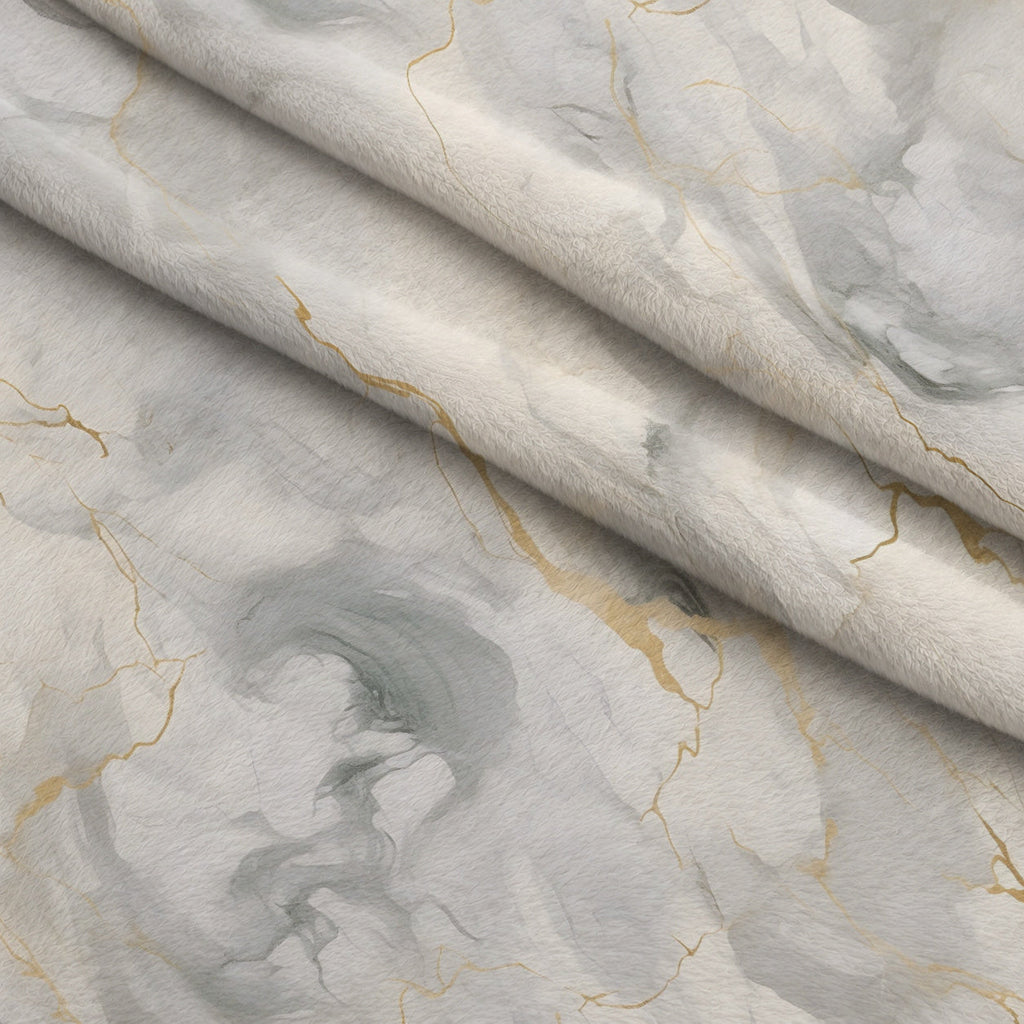 Violet Quartz Pattern 18 Fleece Fabric — fleece fabric folded close-up preview (mv-fleece-v1:lying)