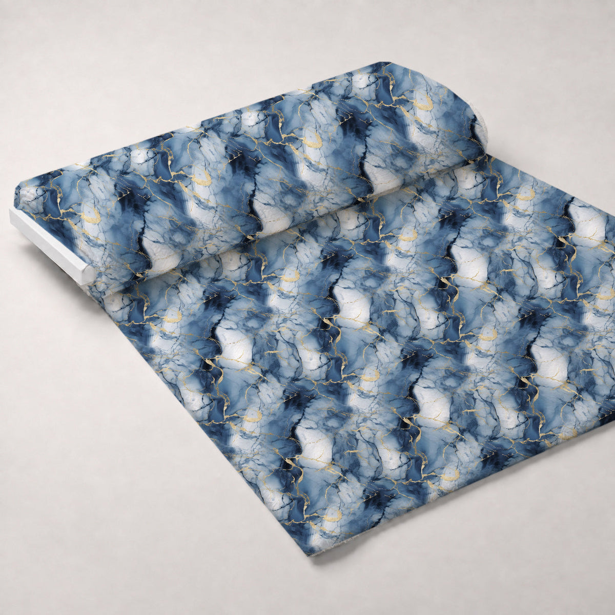 Violet Quartz Pattern 23 Fleece Fabric — fleece fabric unrolled bolt preview (mv-fleece-v1:bolt)