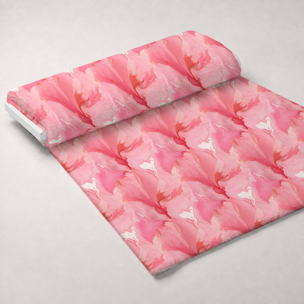 Violet Quartz Pattern 25 Fleece Fabric — fleece fabric unrolled bolt preview (mv-fleece-v1:bolt)