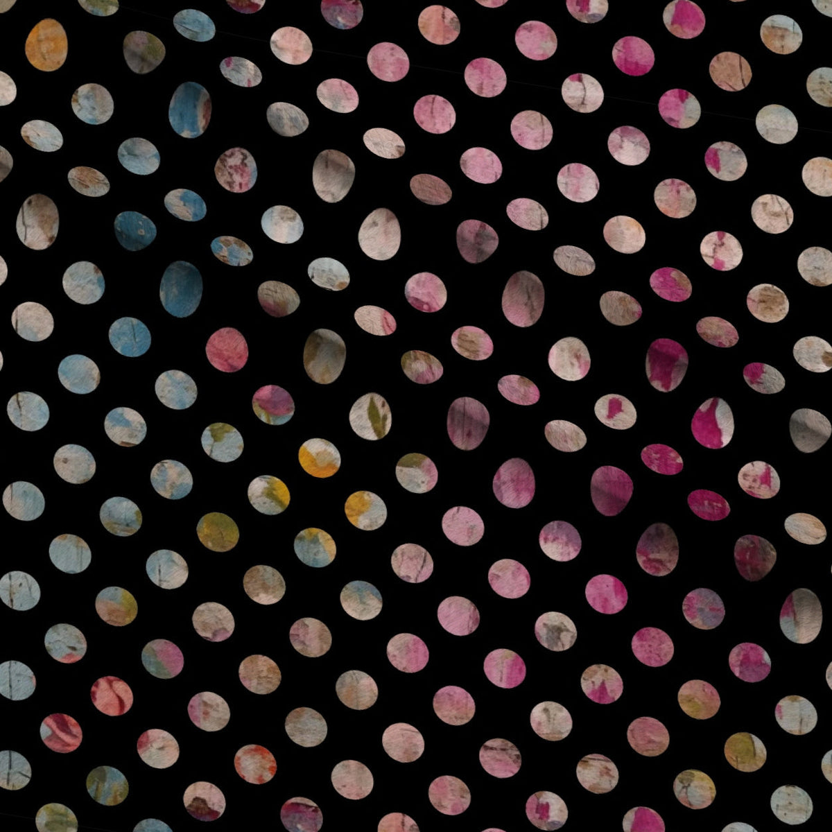 Weathered Blooms Pattern 22 Fleece Fabric — fleece fabric folded close-up preview (mv-fleece-v1:lying)