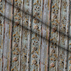 Weathered Filigree Pattern 17 Fleece Fabric — fleece fabric folded close-up preview (mv-fleece-v1:lying)