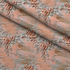 Weathered Filigree Pattern 2 Fleece Fabric — fleece fabric folded close-up preview (mv-fleece-v1:lying)