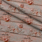 Weathered Filigree Pattern 3 Fleece Fabric — fleece fabric folded close-up preview (mv-fleece-v1:lying)