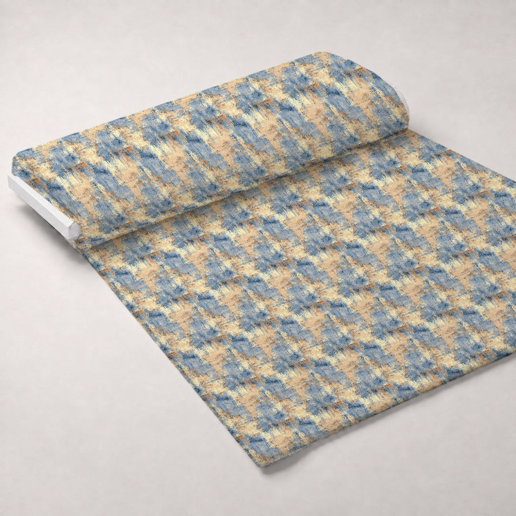 Weathered Patina Pattern 8 Fleece Fabric — fleece fabric unrolled bolt preview (mv-fleece-v1:bolt)
