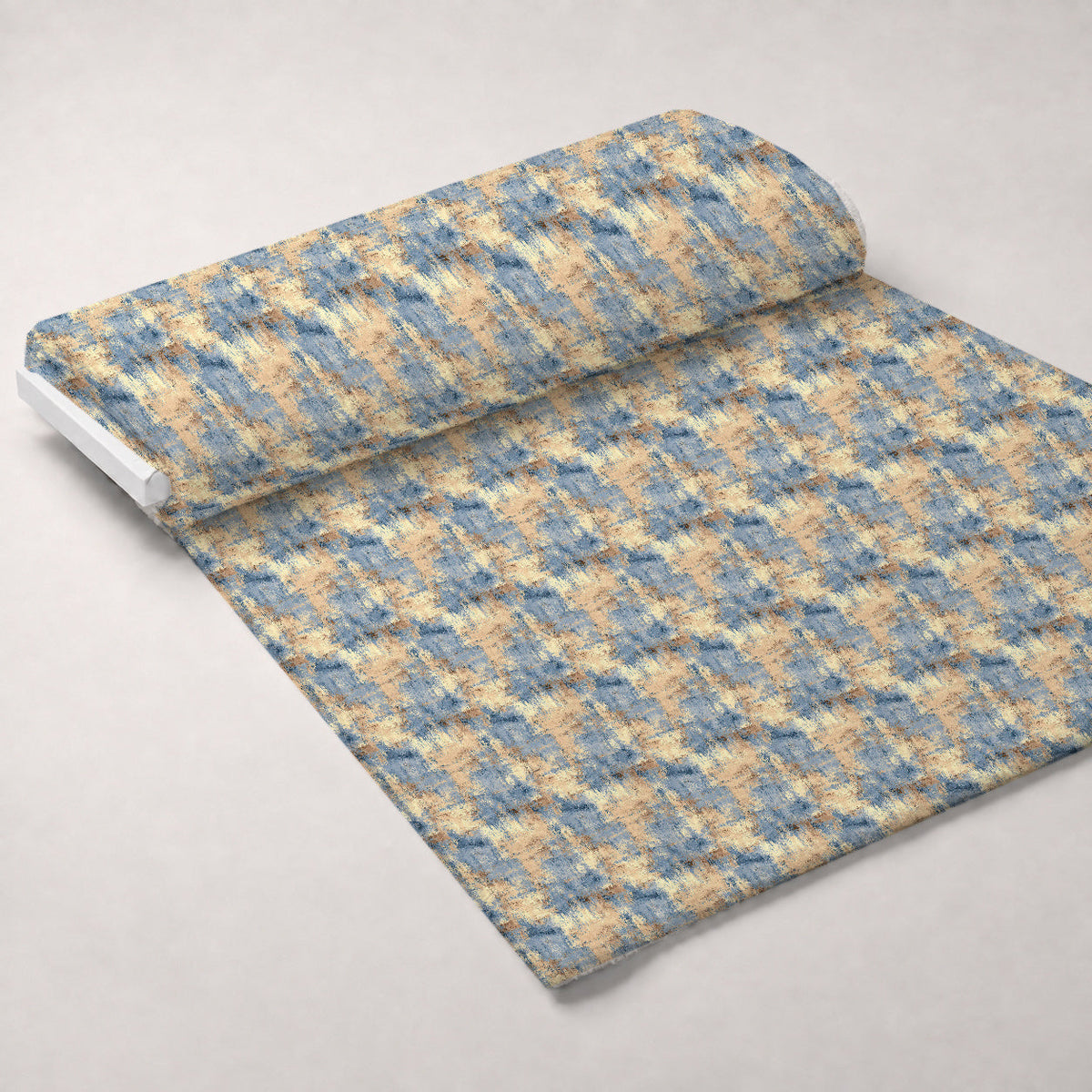 Weathered Patina Pattern 8 Fleece Fabric — fleece fabric unrolled bolt preview (mv-fleece-v1:bolt)