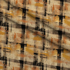 Weathered Tartan Pattern 4 Fleece Fabric — fleece fabric folded close-up preview (mv-fleece-v1:lying)