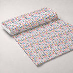 Whiskered Egg Hunt Pattern 12 Fleece Fabric — fleece fabric unrolled bolt preview (mv-fleece-v1:bolt)