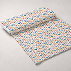Whiskered Egg Hunt Pattern 9 Fleece Fabric — fleece fabric unrolled bolt preview (mv-fleece-v1:bolt)