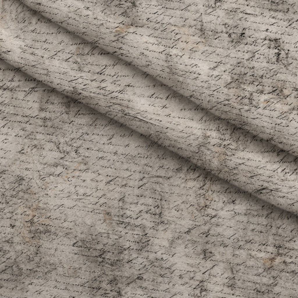 Whispered Parchment Pattern 10 Fleece Fabric — fleece fabric folded close-up preview (mv-fleece-v1:lying)