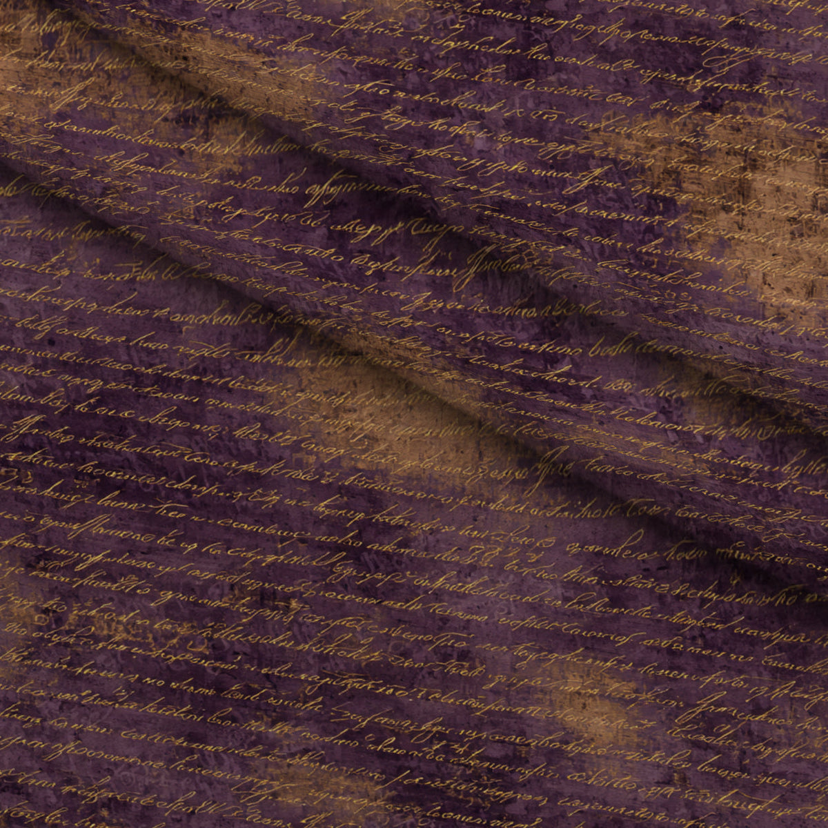 Whispered Parchment Pattern 3 Fleece Fabric — fleece fabric folded close-up preview (mv-fleece-v1:lying)