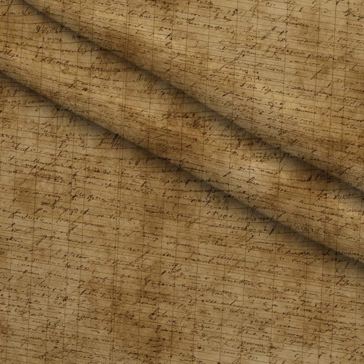Whispered Parchment Pattern 9 Fleece Fabric — fleece fabric folded close-up preview (mv-fleece-v1:lying)