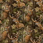 Whitetail Woods Pattern 10 Fleece Fabric — fleece fabric folded close-up preview (mv-fleece-v1:lying)