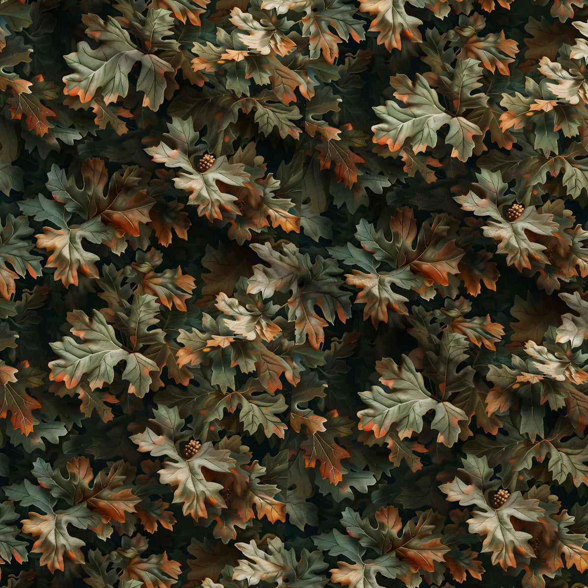 Whitetail Woods Pattern 7 Fleece Fabric — fleece fabric folded close-up preview (mv-fleece-v1:lying)