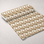Wildflower Kits Pattern 11 Fleece Fabric — fleece fabric unrolled bolt preview (mv-fleece-v1:bolt)