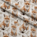 Wildflower Kits Pattern 19 Fleece Fabric — fleece fabric folded close-up preview (mv-fleece-v1:lying)