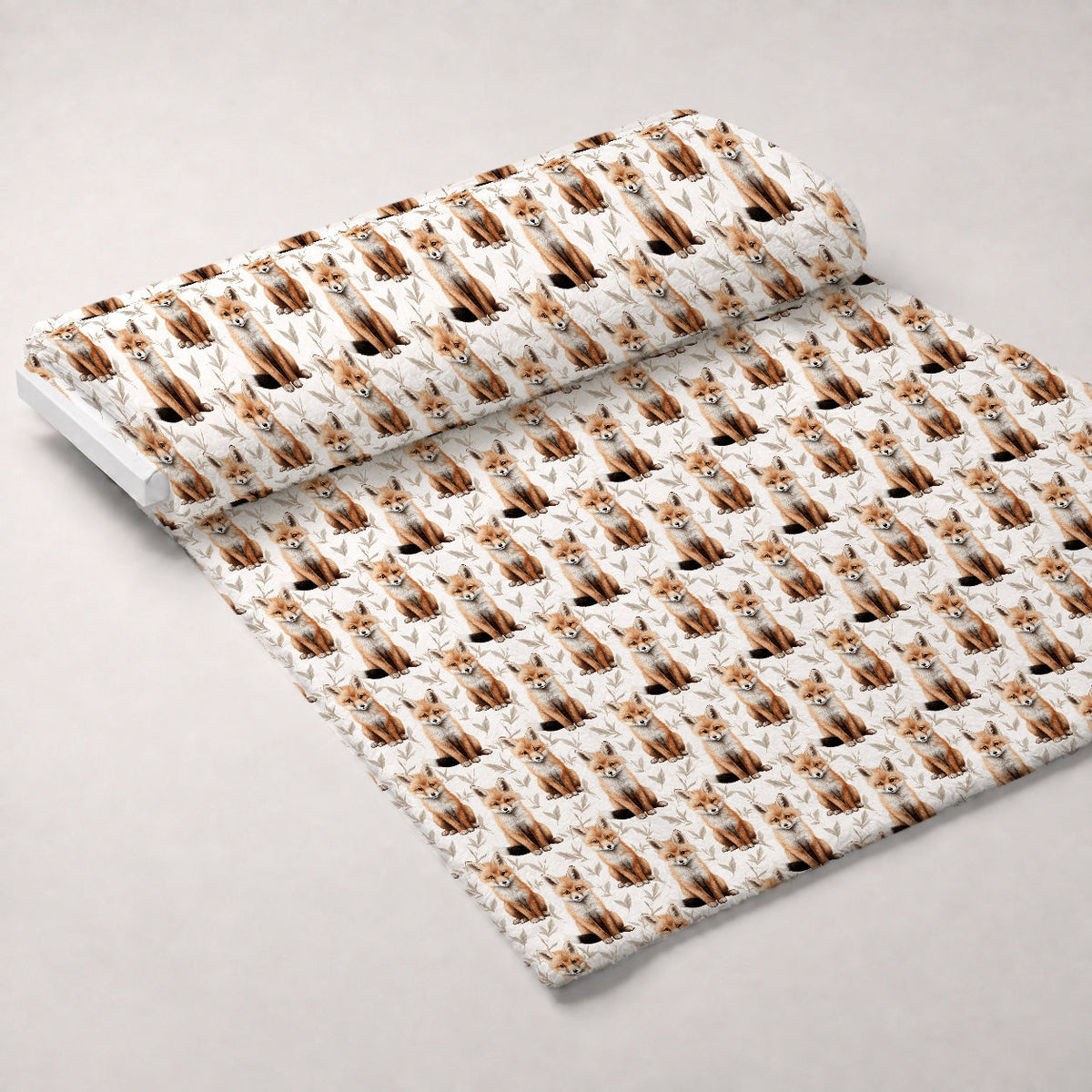 Wildflower Kits Pattern 2 Fleece Fabric — fleece fabric unrolled bolt preview (mv-fleece-v1:bolt)