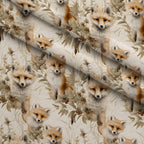 Wildflower Kits Pattern 23 Fleece Fabric — fleece fabric folded close-up preview (mv-fleece-v1:lying)