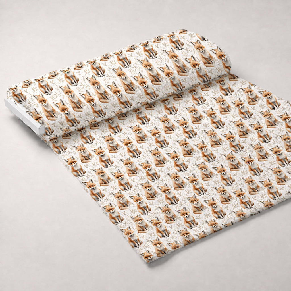 Wildflower Kits Pattern 7 Fleece Fabric — fleece fabric unrolled bolt preview (mv-fleece-v1:bolt)