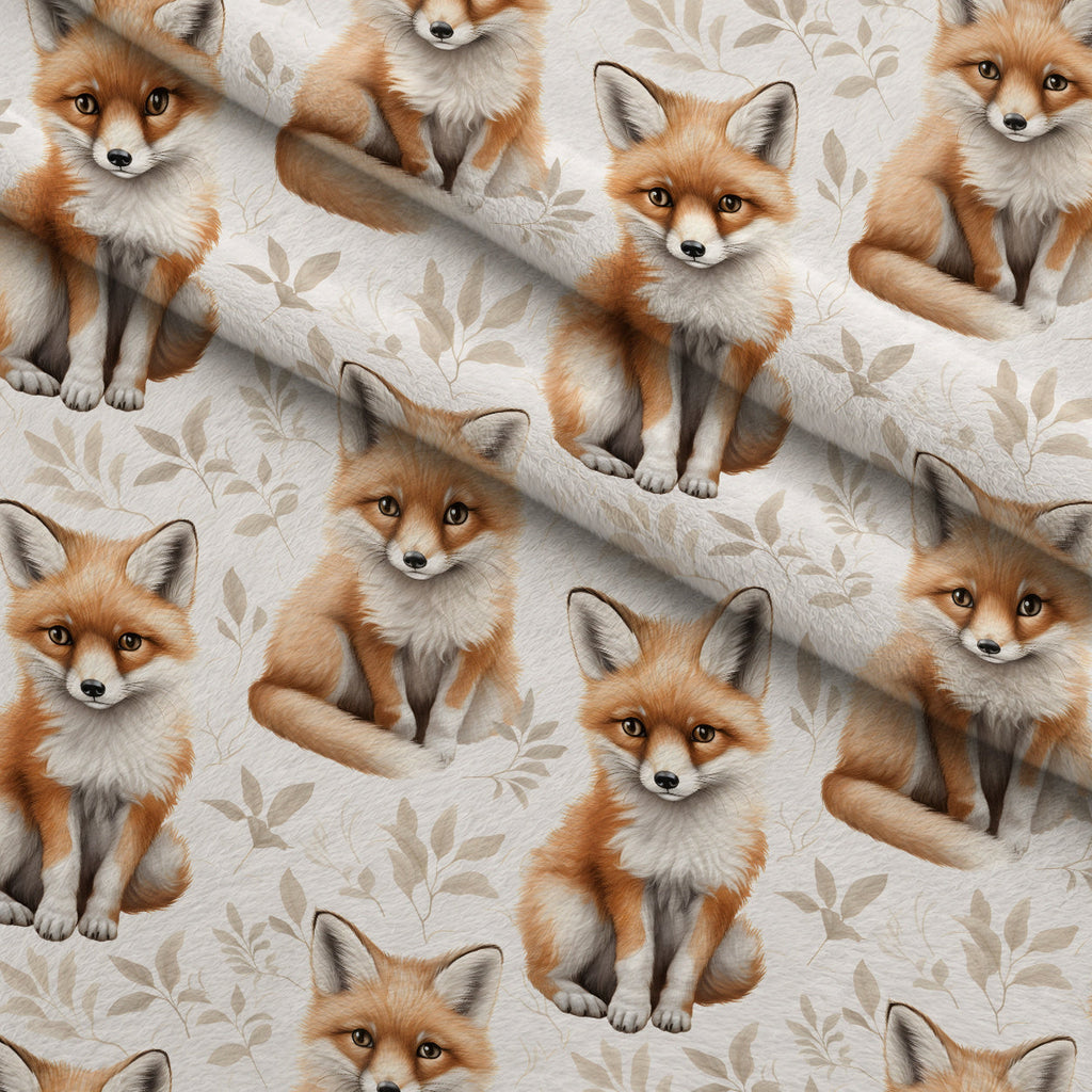 Wildflower Kits Pattern 7 Fleece Fabric — fleece fabric folded close-up preview (mv-fleece-v1:lying)