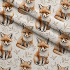 Wildflower Kits Pattern 7 Fleece Fabric — fleece fabric folded close-up preview (mv-fleece-v1:lying)