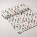 Woodland Hoots Pattern 11 Fleece Fabric — fleece fabric unrolled bolt preview (mv-fleece-v1:bolt)