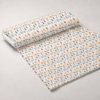 Woodland Hoots Pattern 7 Fleece Fabric — fleece fabric unrolled bolt preview (mv-fleece-v1:bolt)