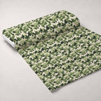 Woodland Recon Pattern 1 Fleece Fabric — fleece fabric unrolled bolt preview (mv-fleece-v1:bolt)