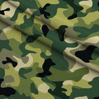Woodland Recon Pattern 10 Fleece Fabric — fleece fabric folded close-up preview (mv-fleece-v1:lying)
