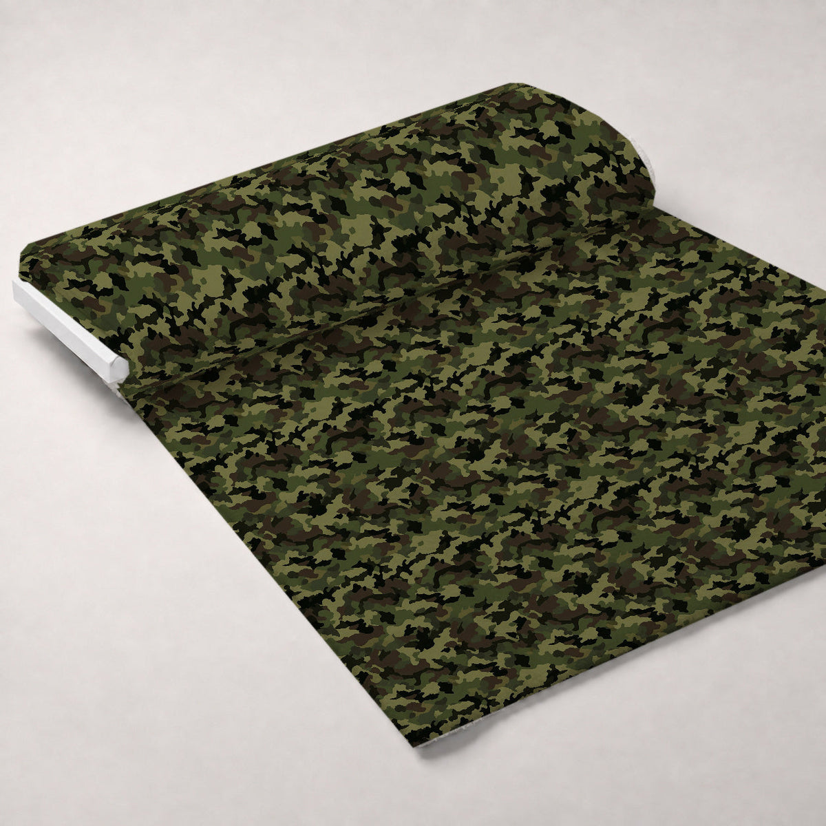 Woodland Recon Pattern 11 Fleece Fabric — fleece fabric unrolled bolt preview (mv-fleece-v1:bolt)