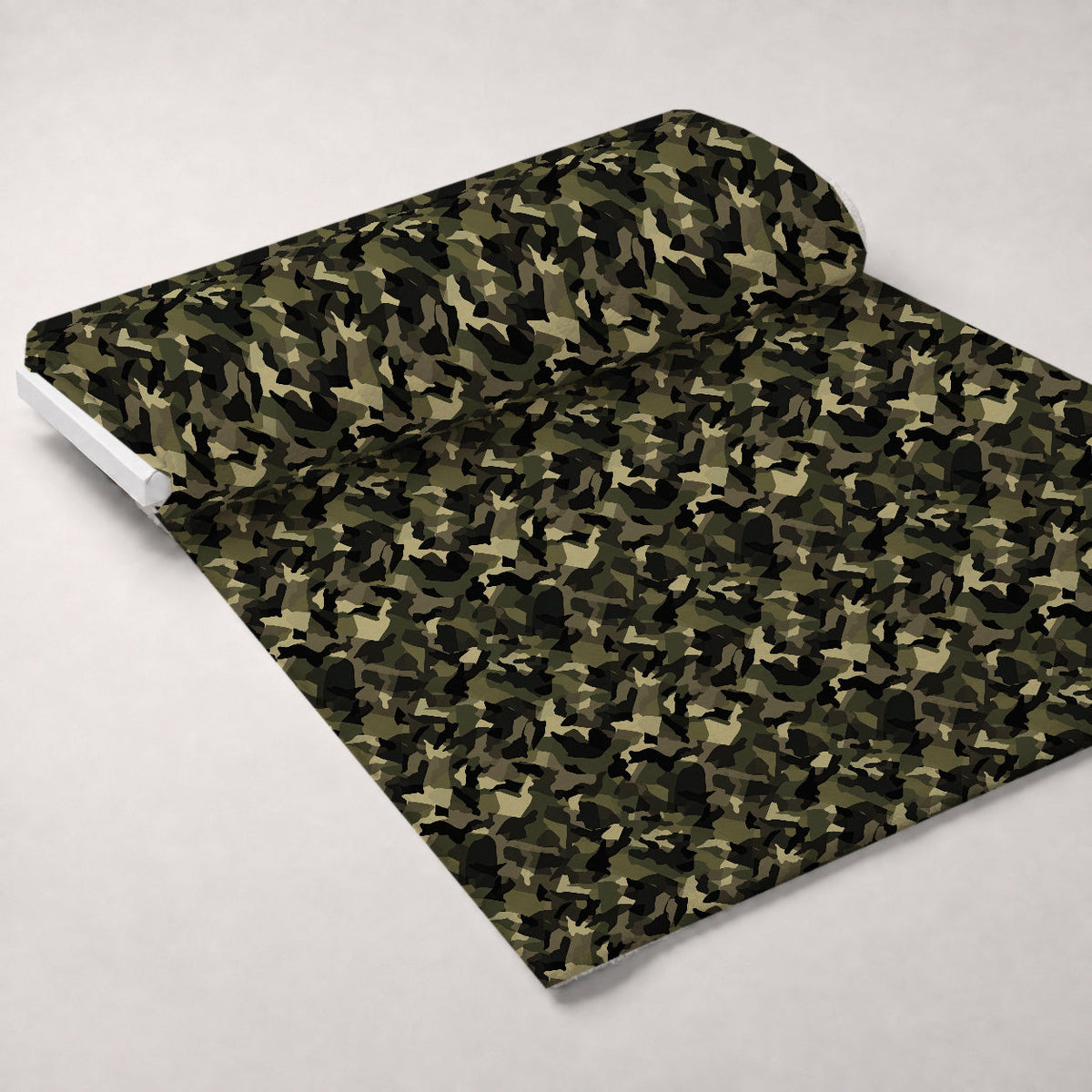 Woodland Recon Pattern 2 Fleece Fabric — fleece fabric unrolled bolt preview (mv-fleece-v1:bolt)