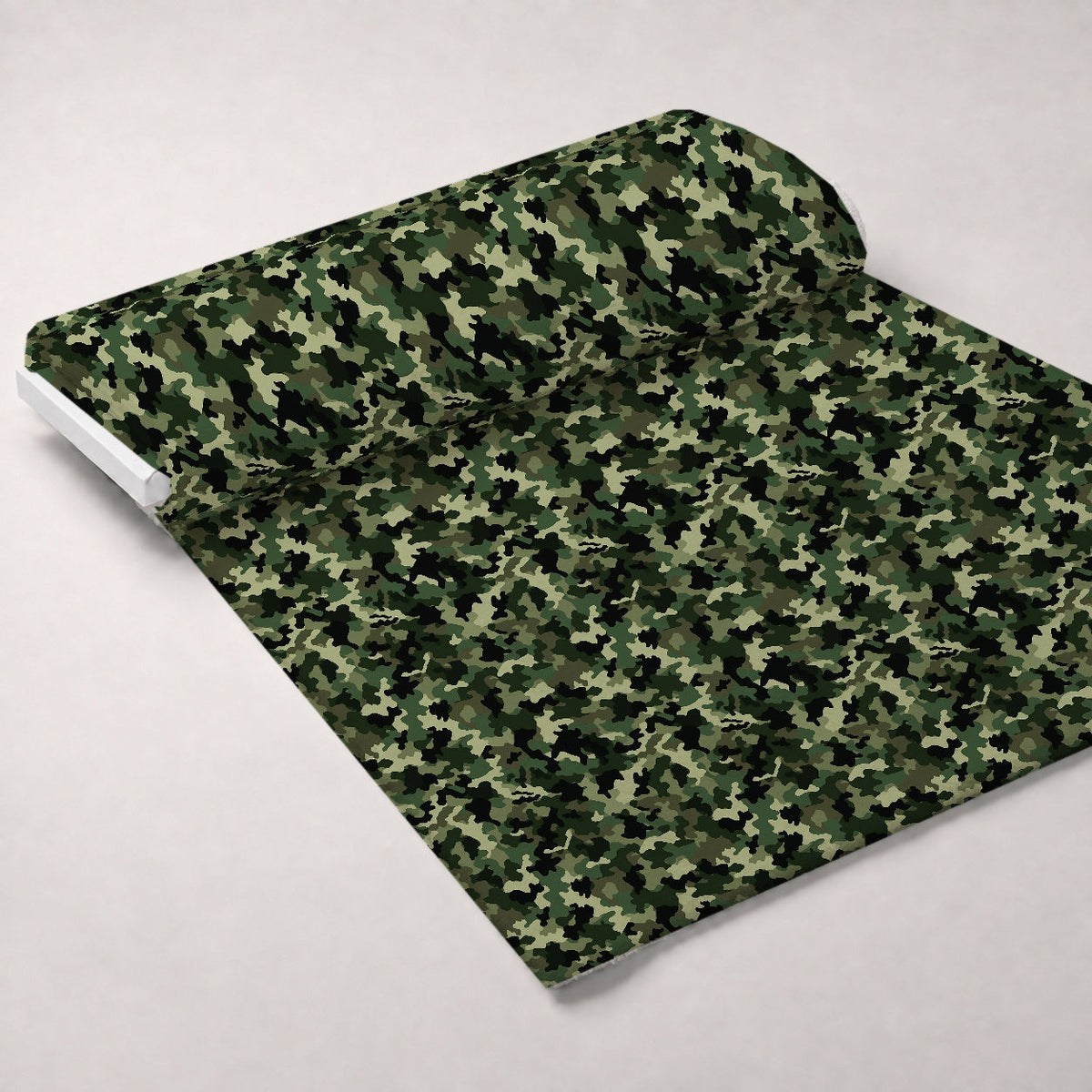 Woodland Recon Pattern 5 Fleece Fabric — fleece fabric unrolled bolt preview (mv-fleece-v1:bolt)