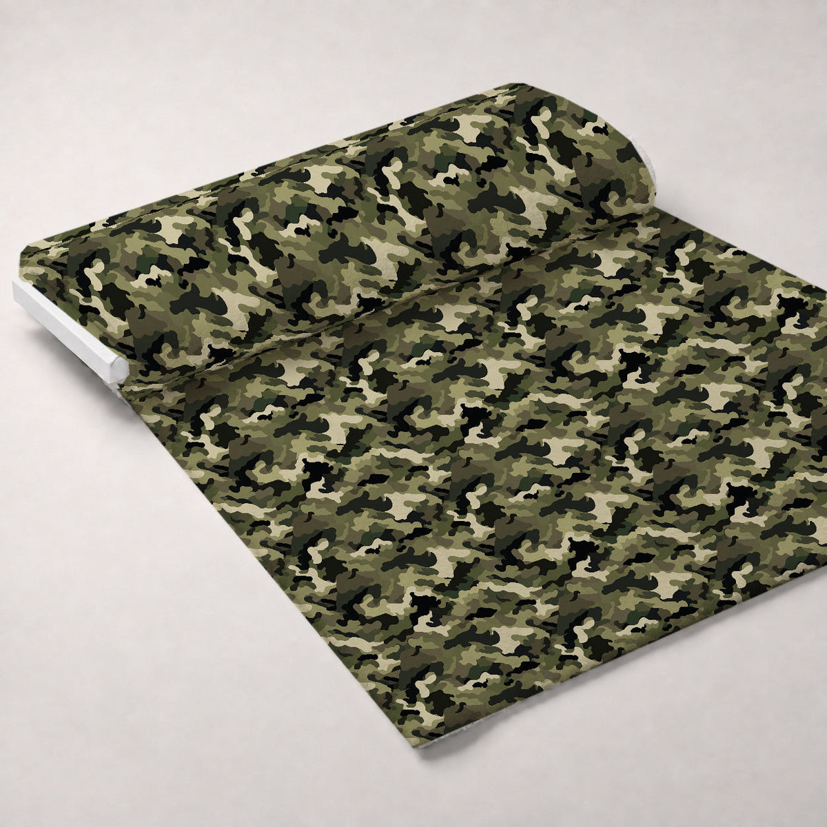 Woodland Recon Pattern 9 Fleece Fabric — fleece fabric unrolled bolt preview (mv-fleece-v1:bolt)