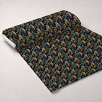 Woodland Watchers Pattern 7 Fleece Fabric — fleece fabric unrolled bolt preview (mv-fleece-v1:bolt)