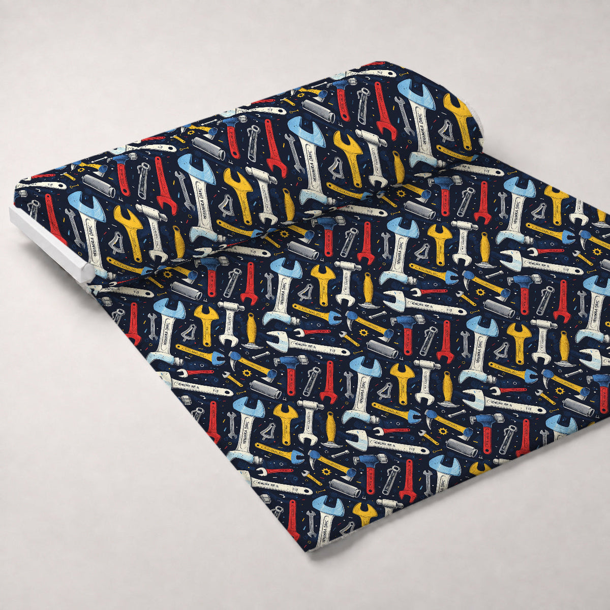 Wrench Works Pattern 15 Fleece Fabric — fleece fabric unrolled bolt preview (mv-fleece-v1:bolt)