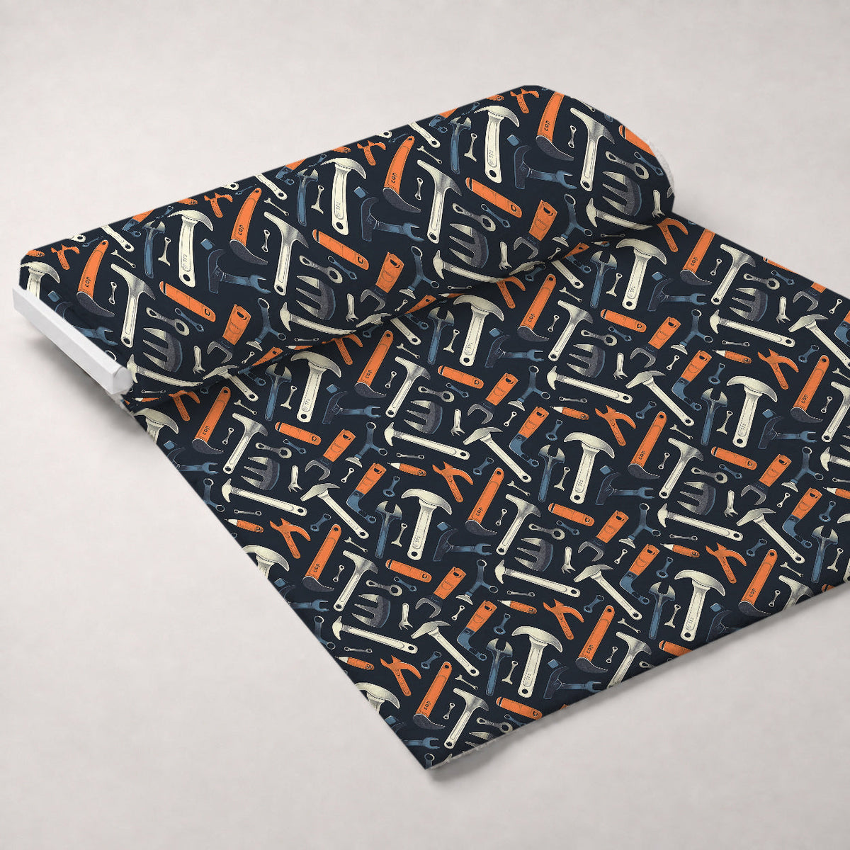 Wrench Works Pattern 5 Fleece Fabric — fleece fabric unrolled bolt preview (mv-fleece-v1:bolt)
