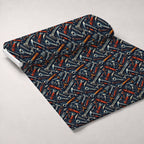 Wrench Works Pattern 9 Fleece Fabric — fleece fabric unrolled bolt preview (mv-fleece-v1:bolt)