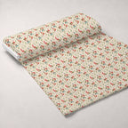 Yuletide Hare Pattern 55 Fleece Fabric — fleece fabric unrolled bolt preview (mv-fleece-v1:bolt)