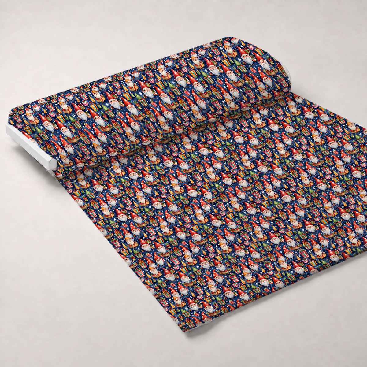 Yuletide Whimsy Pattern 11 Fleece Fabric — fleece fabric unrolled bolt preview (mv-fleece-v1:bolt)