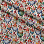 Yuletide Whimsy Pattern 2 Fleece Fabric — fleece fabric folded close-up preview (mv-fleece-v1:lying)