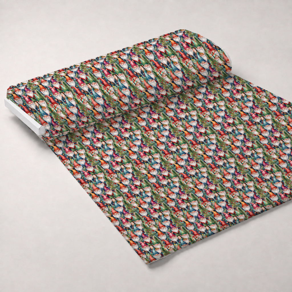 Yuletide Whimsy Pattern 3 Fleece Fabric — fleece fabric unrolled bolt preview (mv-fleece-v1:bolt)