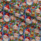 Yuletide Whimsy Pattern 8 Fleece Fabric — fleece fabric folded close-up preview (mv-fleece-v1:lying)