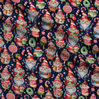 Yuletide Whimsy Pattern 9 Fleece Fabric — fleece fabric folded close-up preview (mv-fleece-v1:lying)