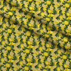 Zesty Grove Pattern 3 Fleece Fabric — fleece fabric folded close-up preview (mv-fleece-v1:lying)