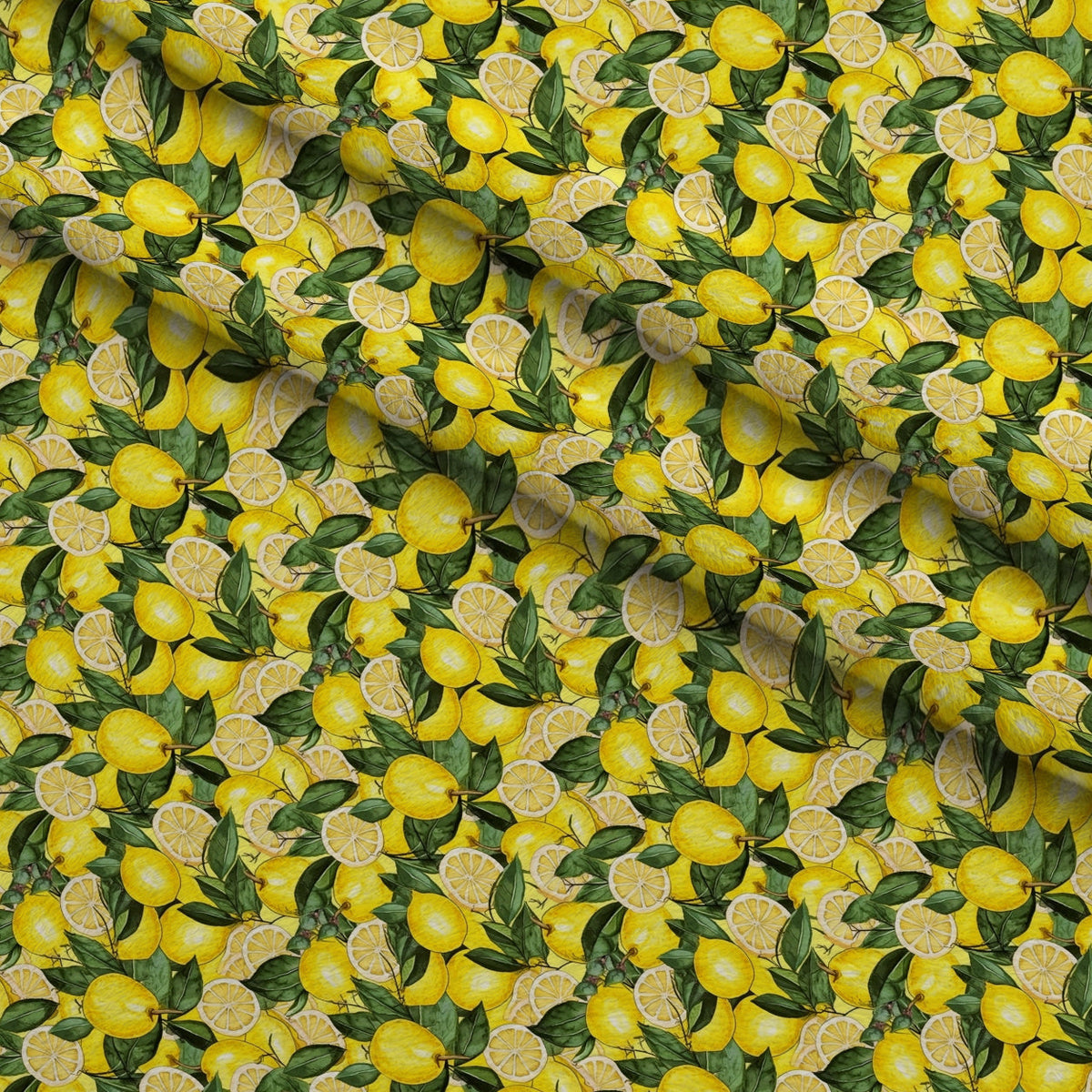 Zesty Grove Pattern 3 Fleece Fabric — fleece fabric folded close-up preview (mv-fleece-v1:lying)
